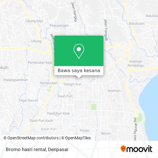 Peta Bromo hasri rental