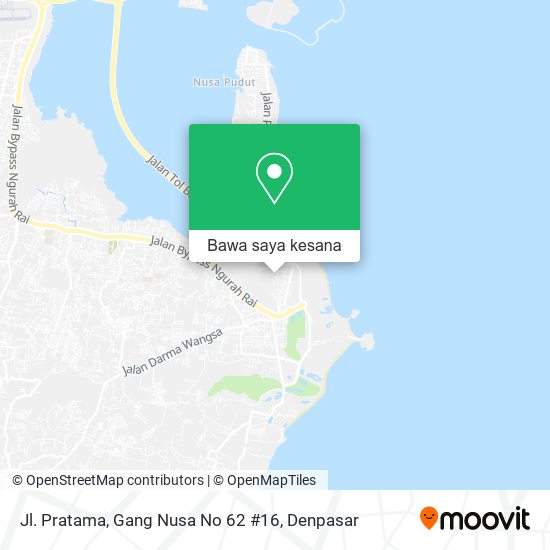 Peta Jl. Pratama, Gang Nusa No 62 #16