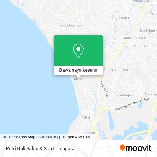Peta Putri Bali Salon & Spa I