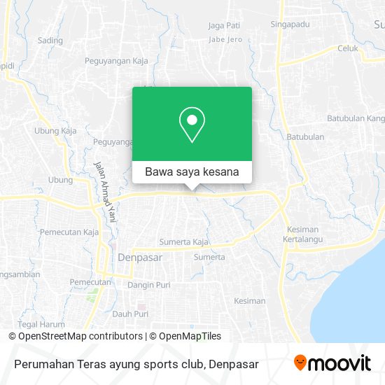 Peta Perumahan Teras ayung sports club