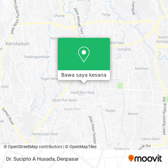 Peta Dr. Sucipto A Husada