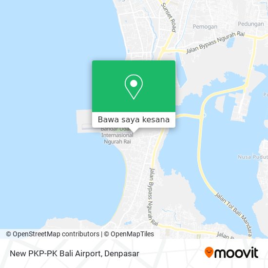 Peta New PKP-PK Bali Airport