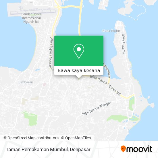 Peta Taman Pemakaman Mumbul