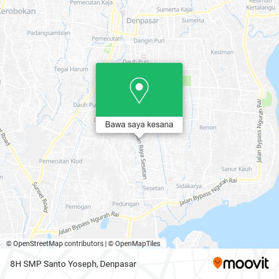 Peta 8H SMP Santo Yoseph