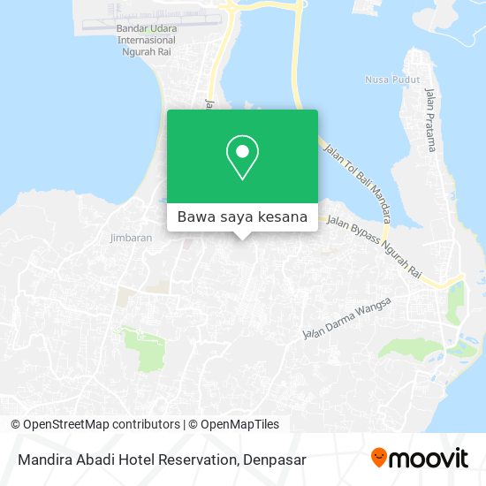 Peta Mandira Abadi Hotel Reservation