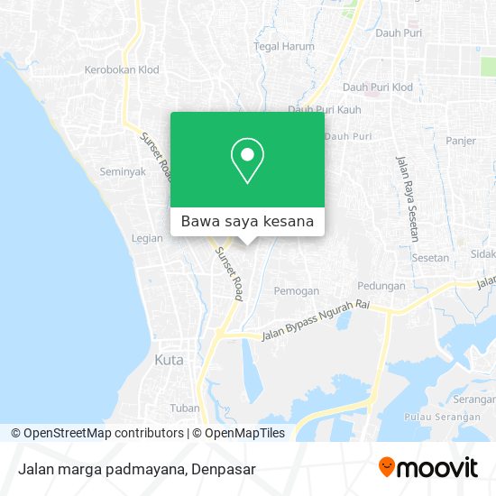 Peta Jalan marga padmayana
