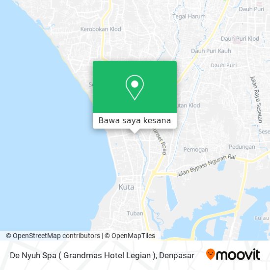 Peta De Nyuh Spa ( Grandmas Hotel Legian )