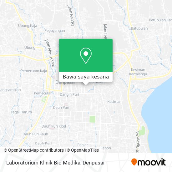 Peta Laboratorium Klinik Bio Medika