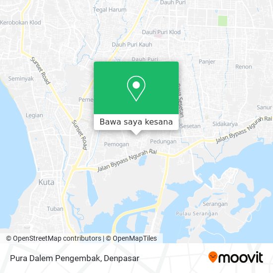 Peta Pura Dalem Pengembak