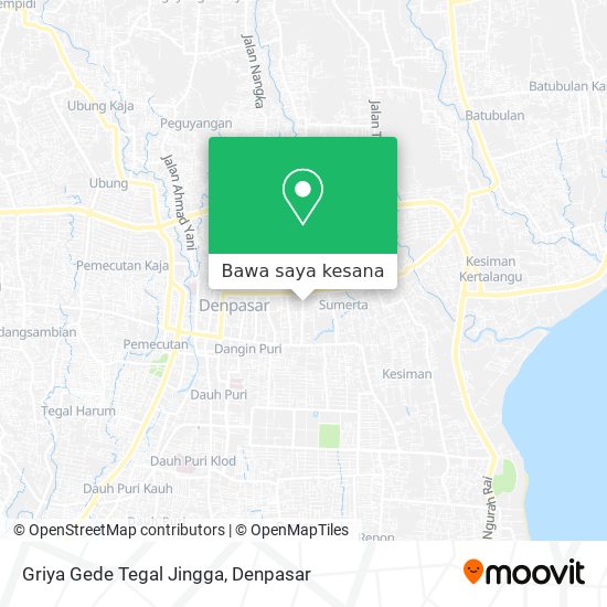 Peta Griya Gede Tegal Jingga