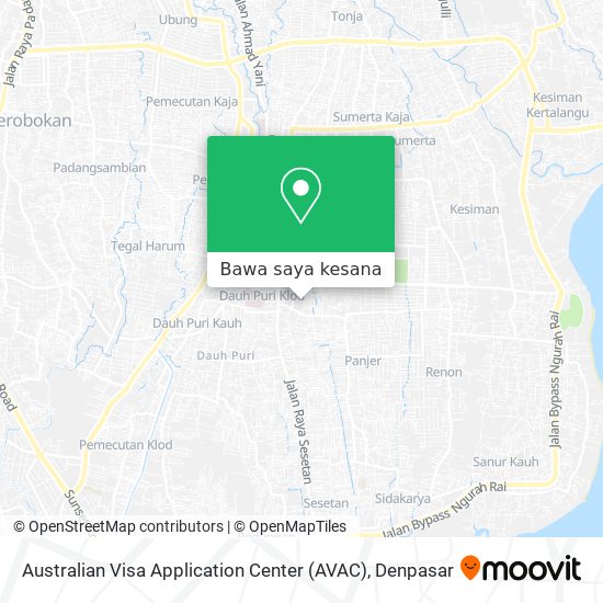 Peta Australian Visa Application Center (AVAC)