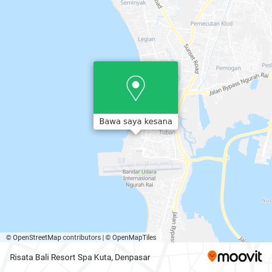 Peta Risata Bali Resort Spa Kuta
