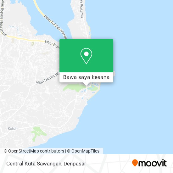 Peta Central Kuta Sawangan