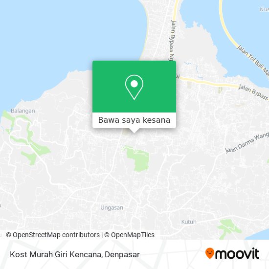 Peta Kost Murah Giri Kencana