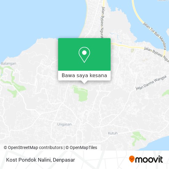 Peta Kost Pondok Nalini