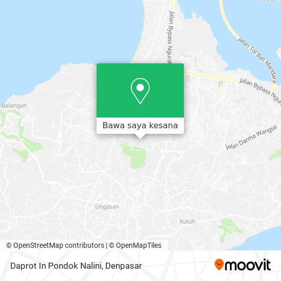 Peta Daprot In Pondok Nalini