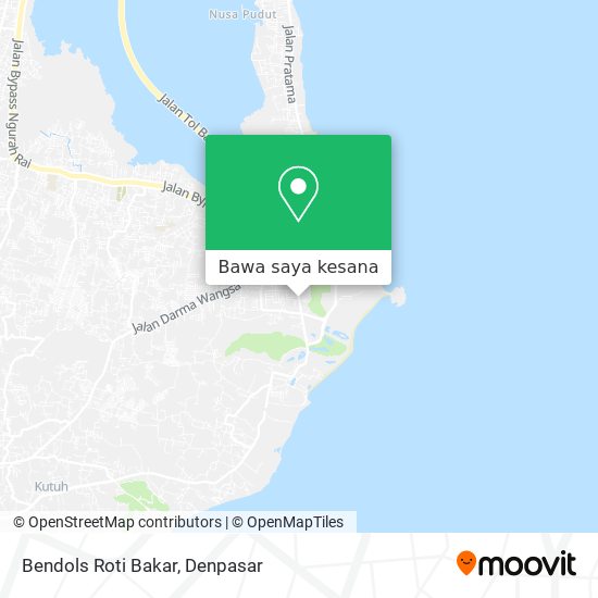 Peta Bendols Roti Bakar