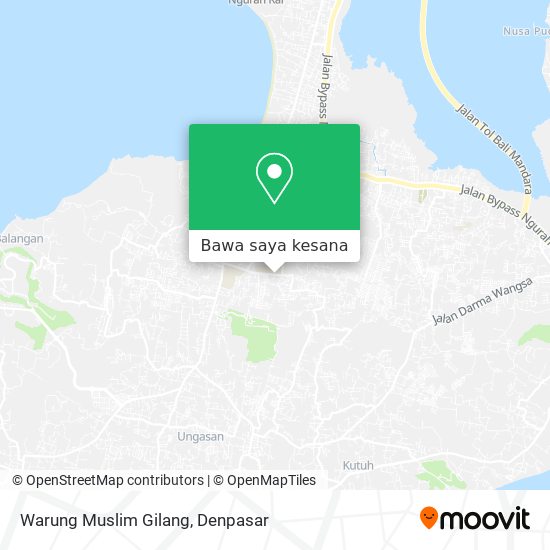 Peta Warung Muslim Gilang