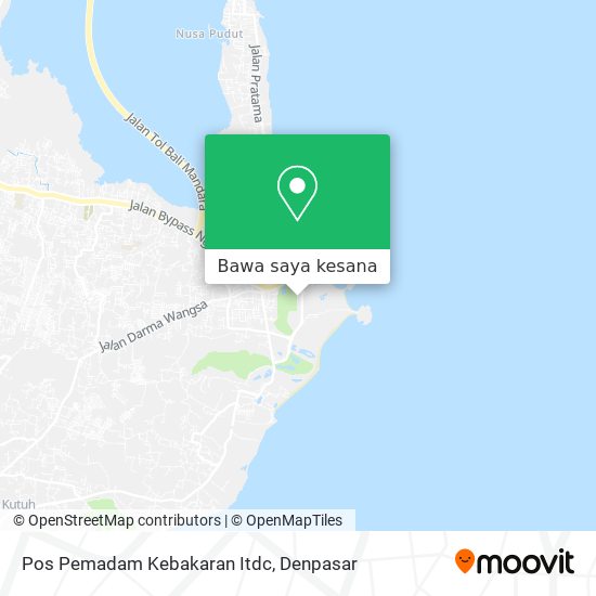 Peta Pos Pemadam Kebakaran Itdc