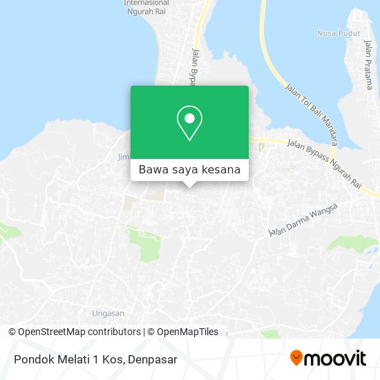 Peta Pondok Melati 1 Kos