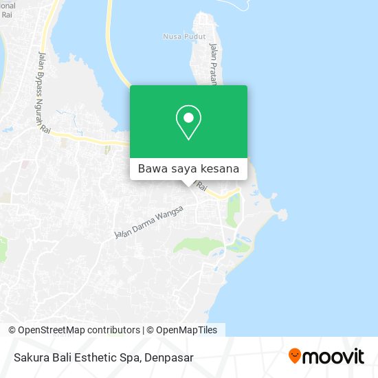 Peta Sakura Bali Esthetic Spa