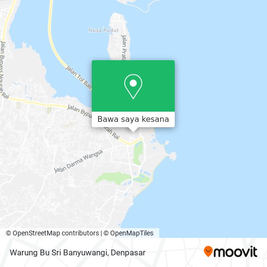 Peta Warung Bu Sri Banyuwangi