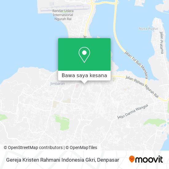 Peta Gereja Kristen Rahmani Indonesia Gkri