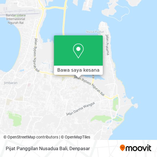 Peta Pijat Panggilan Nusadua Bali