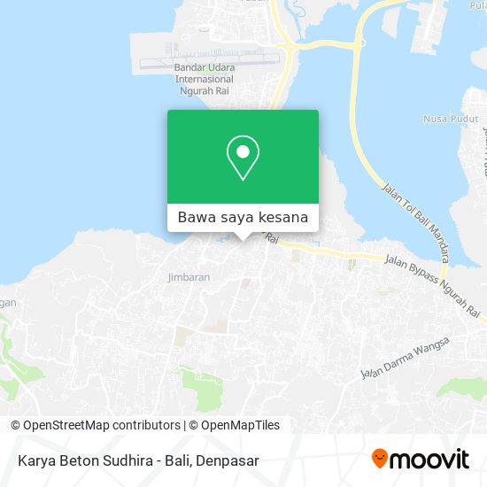 Peta Karya Beton Sudhira - Bali