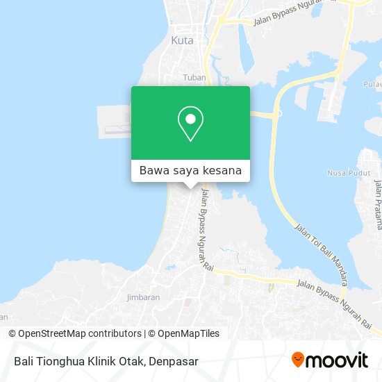 Peta Bali Tionghua Klinik Otak