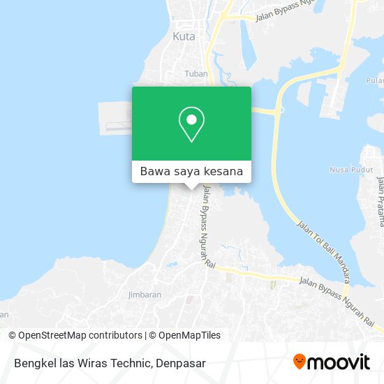 Peta Bengkel las Wiras Technic