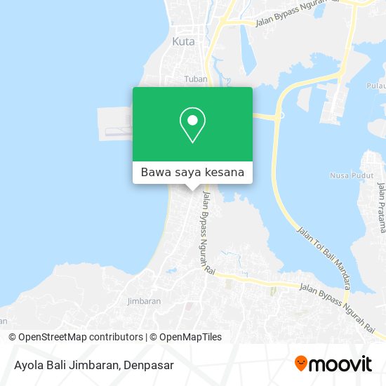 Peta Ayola Bali Jimbaran