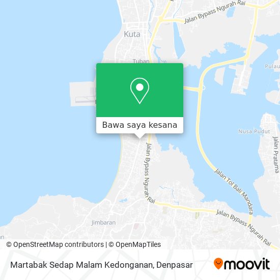 Peta Martabak Sedap Malam Kedonganan
