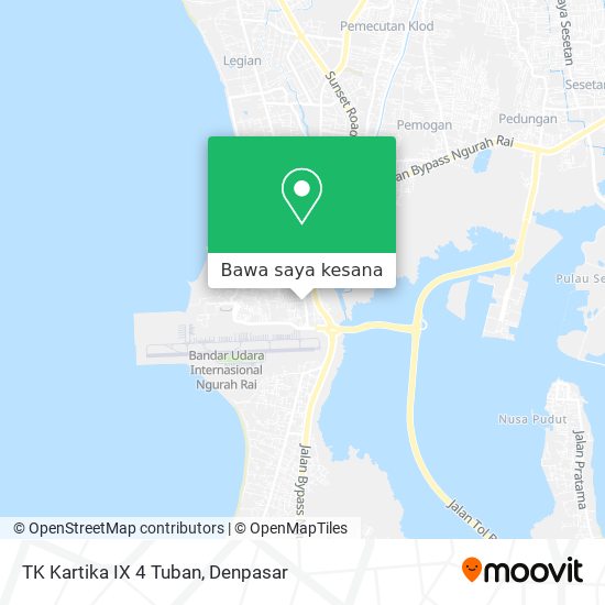 Peta TK Kartika IX 4 Tuban