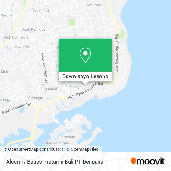 Peta Alqurrny Bagas Pratama Bali PT