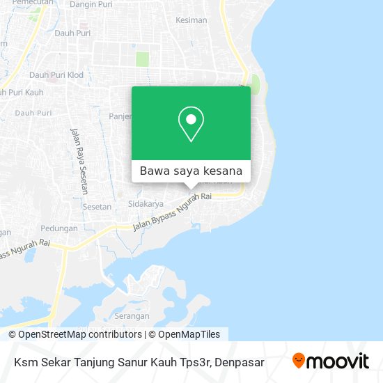 Peta Ksm Sekar Tanjung Sanur Kauh Tps3r