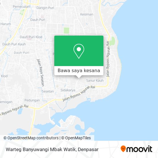 Peta Warteg Banyuwangi Mbak Watik