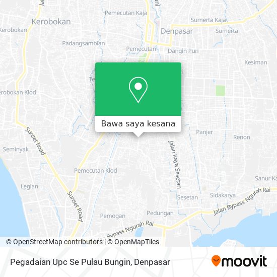 Peta Pegadaian Upc Se Pulau Bungin