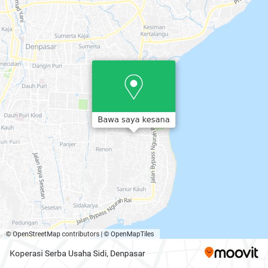 Peta Koperasi Serba Usaha Sidi