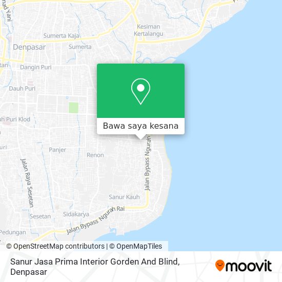 Peta Sanur Jasa Prima Interior Gorden And Blind
