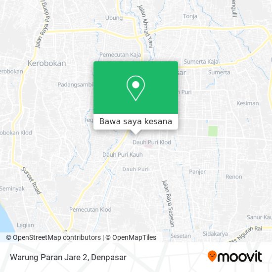 Peta Warung Paran Jare 2
