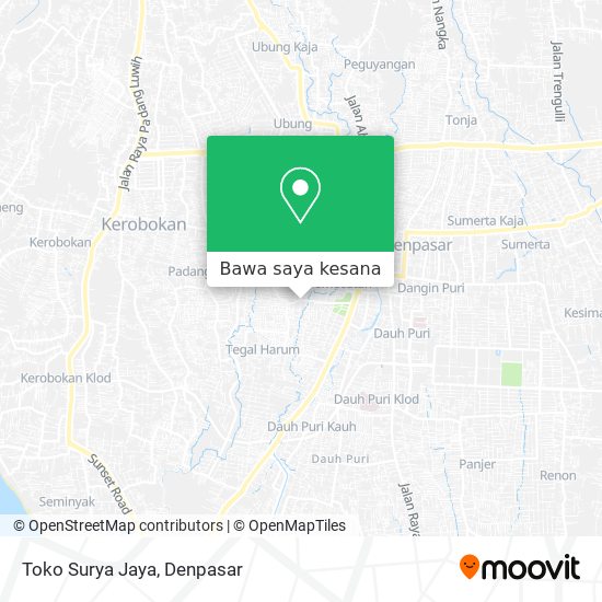 Peta Toko Surya Jaya
