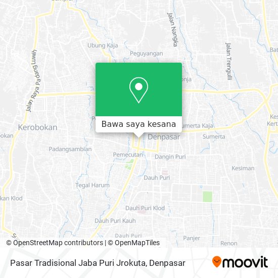 Peta Pasar Tradisional Jaba Puri Jrokuta