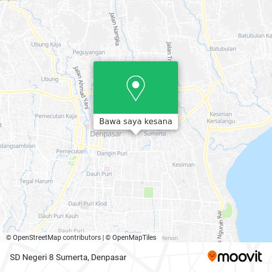 Peta SD Negeri 8 Sumerta