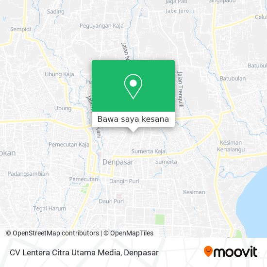 Peta CV Lentera Citra Utama Media