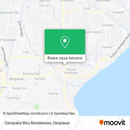 Peta Cempaka Biru Residences