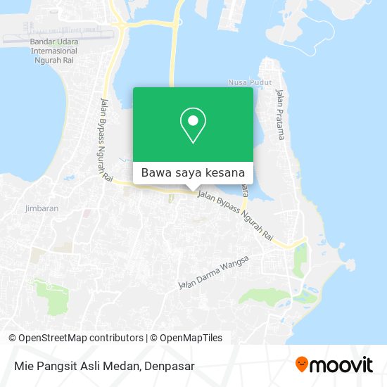Peta Mie Pangsit Asli Medan