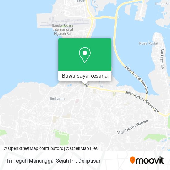 Peta Tri Teguh Manunggal Sejati PT