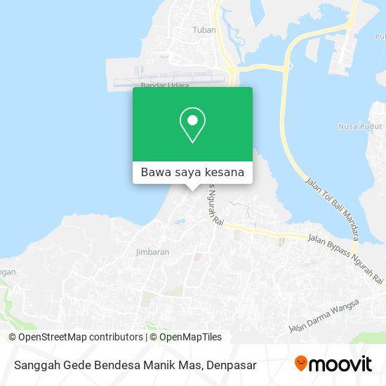 Peta Sanggah Gede Bendesa Manik Mas