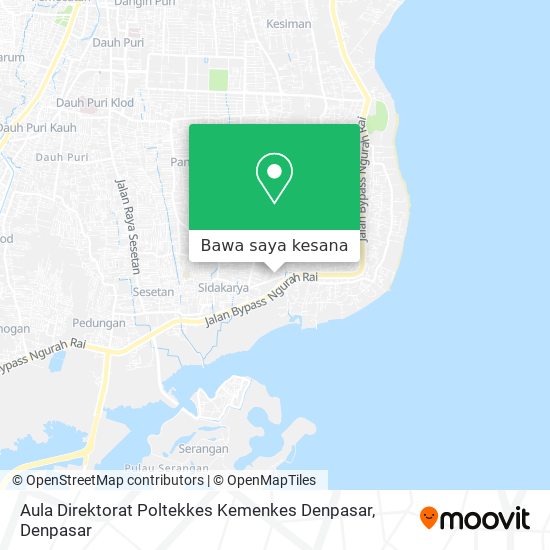 Peta Aula Direktorat Poltekkes Kemenkes Denpasar